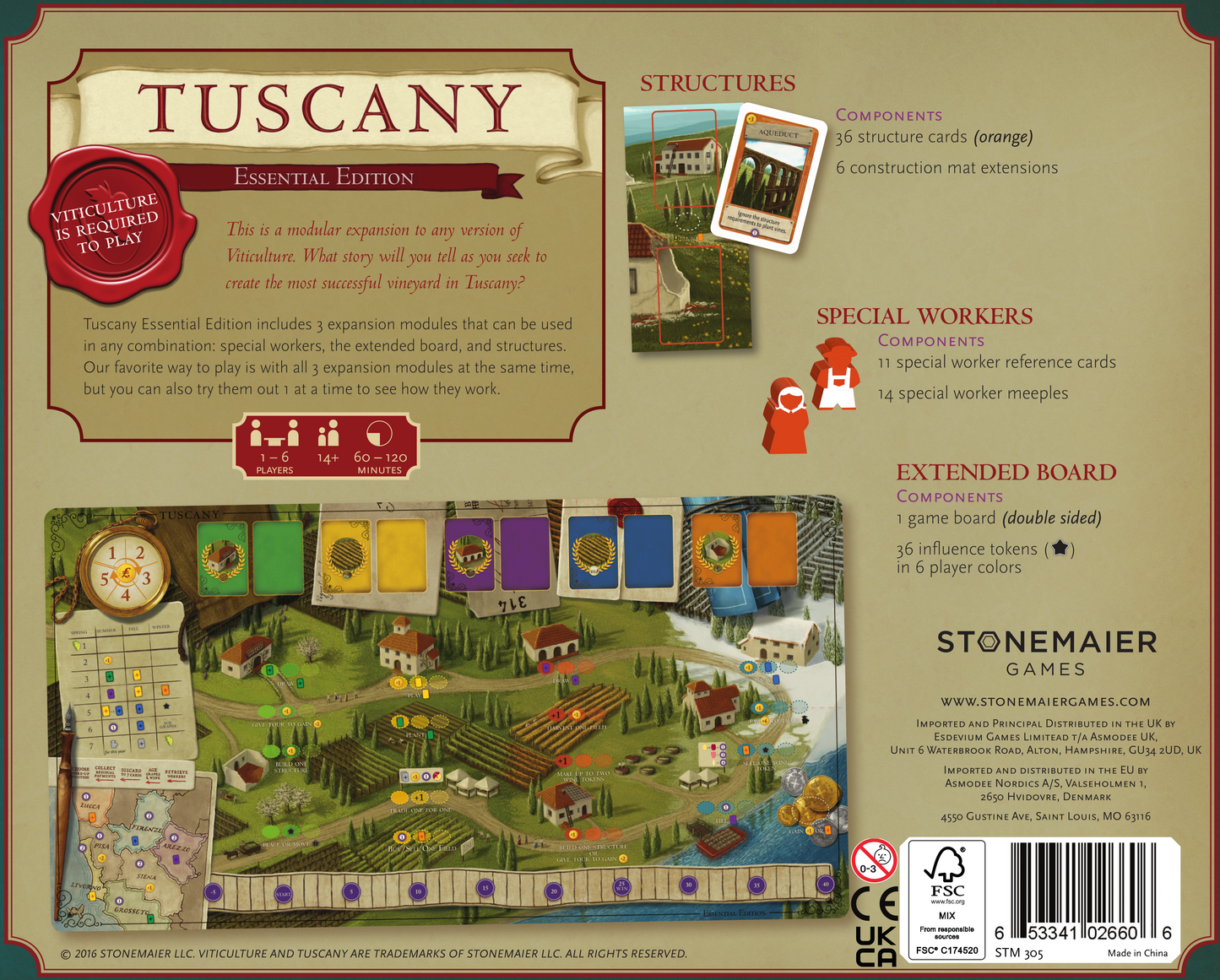 Viticulture: Tuscany Expansion