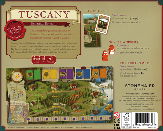 Viticulture: Tuscany Expansion